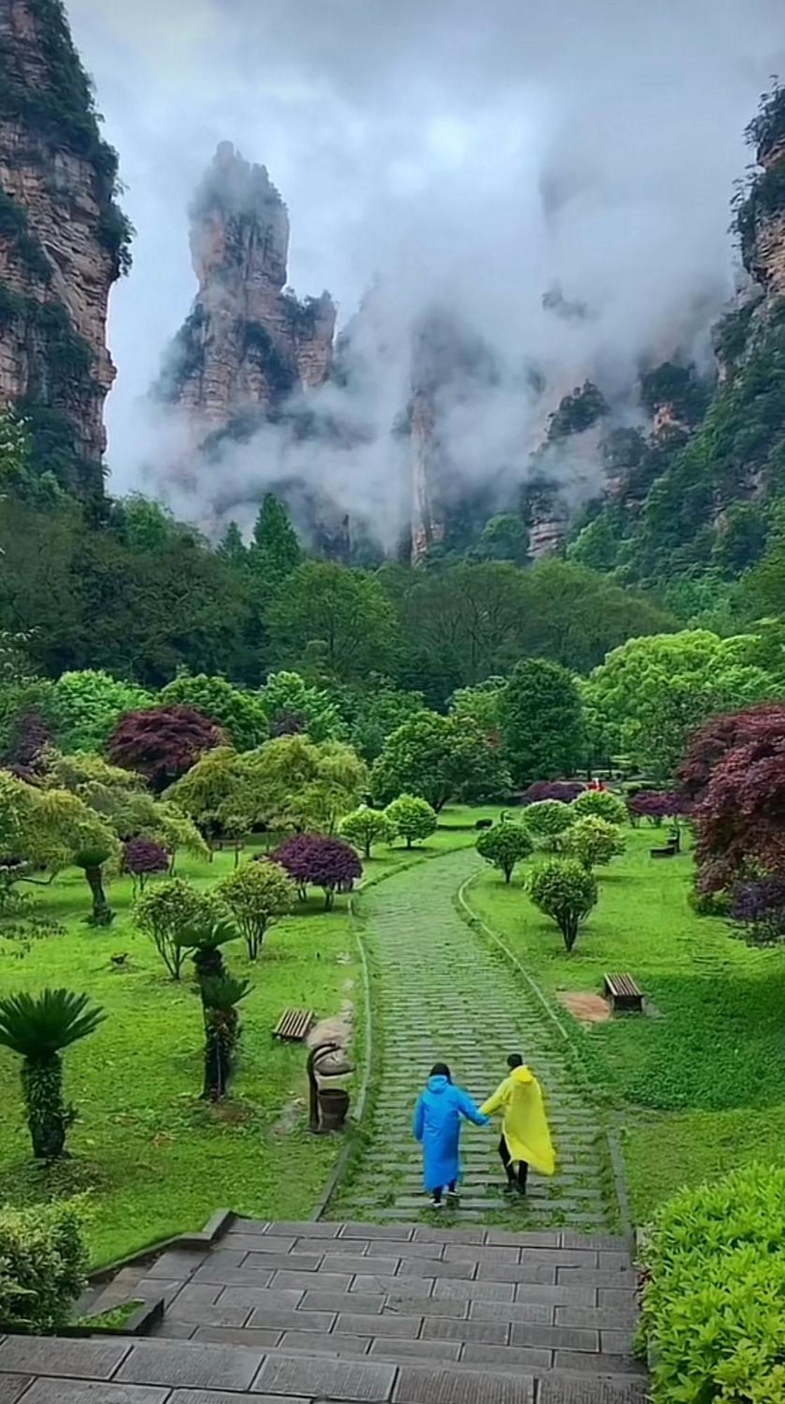 Tongfu Inn Zhangjiajie Exteriör bild