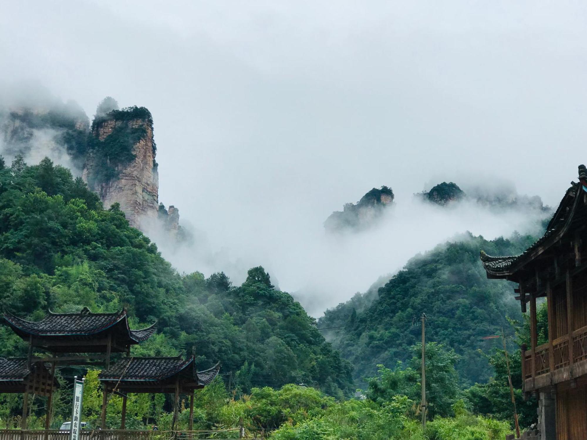 Tongfu Inn Zhangjiajie Exteriör bild